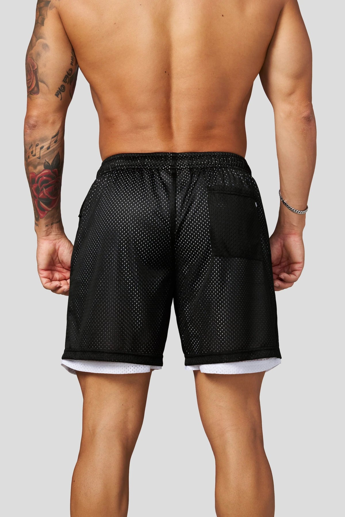 DOUBLE MESH SHORTS #1092