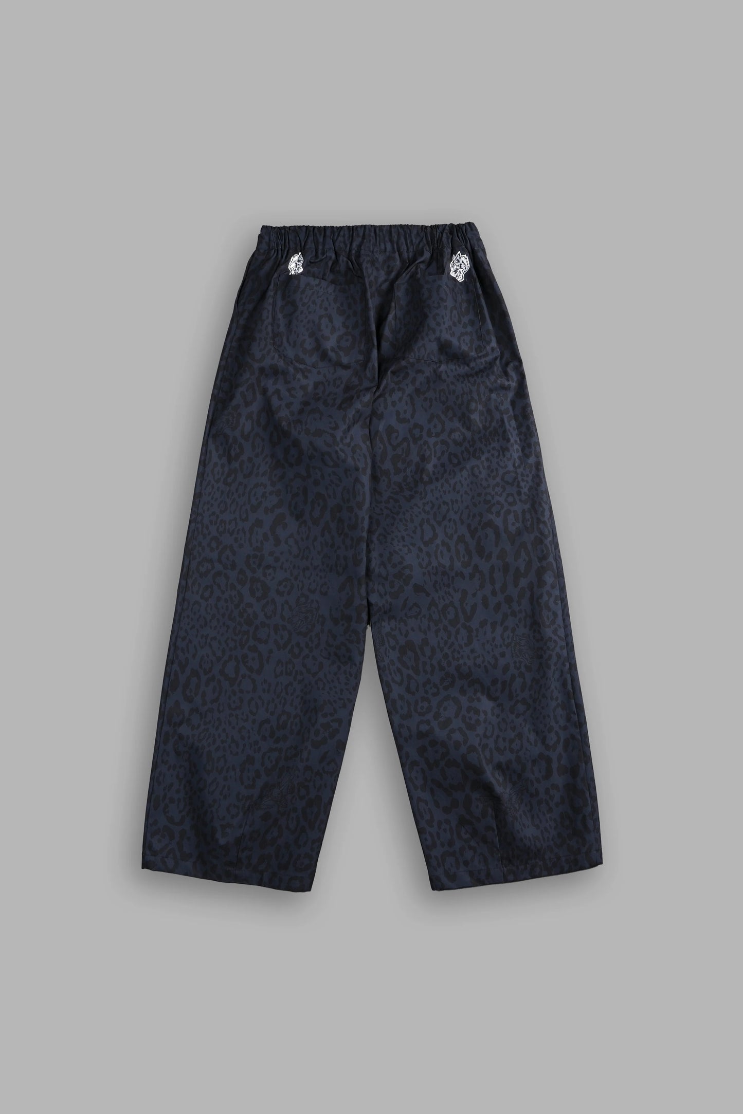 LOYALTY PATCH HADI PANTS CHARCOAL LEOPARD