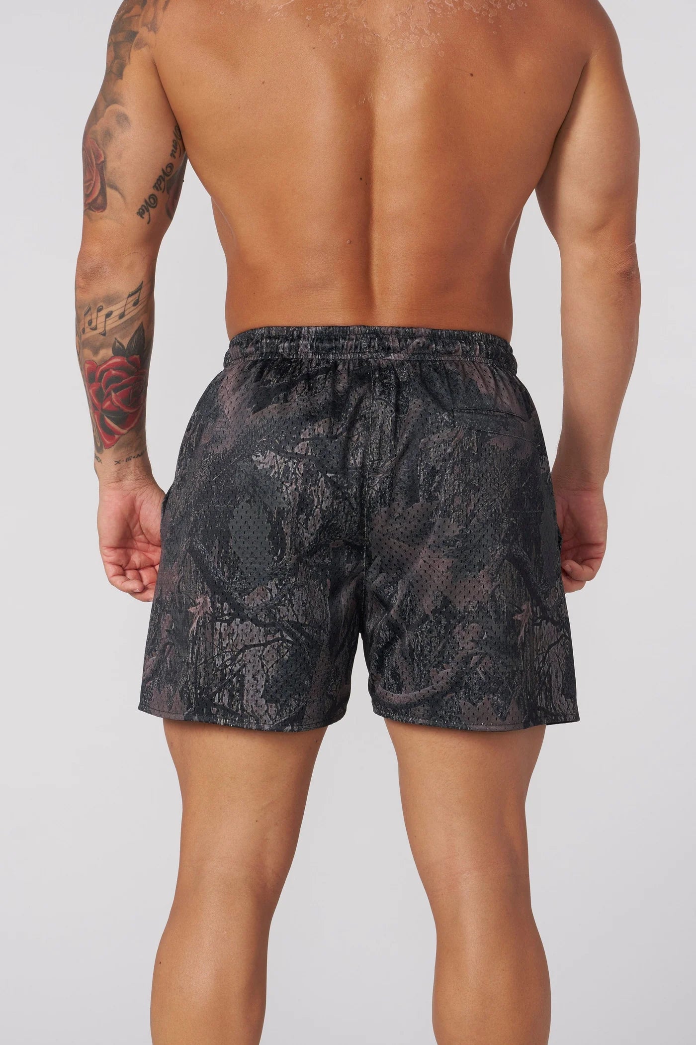 TREE CAMO MESH SHORTS #1117