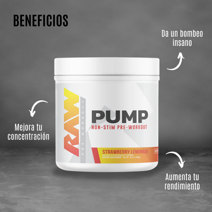 RAW CBUM PUMP 40 SERV