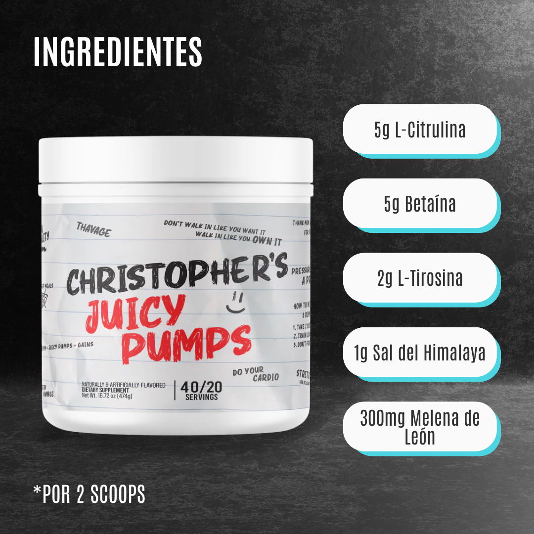 RAW CBUM PUMP 40 SERV