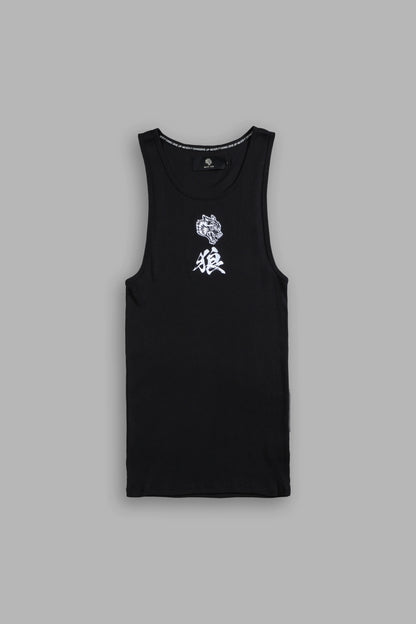 BUSHIDO WOLF RIBBED TANK