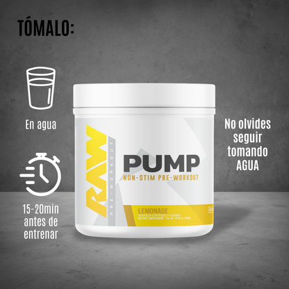 RAW CBUM PUMP 40 SERV