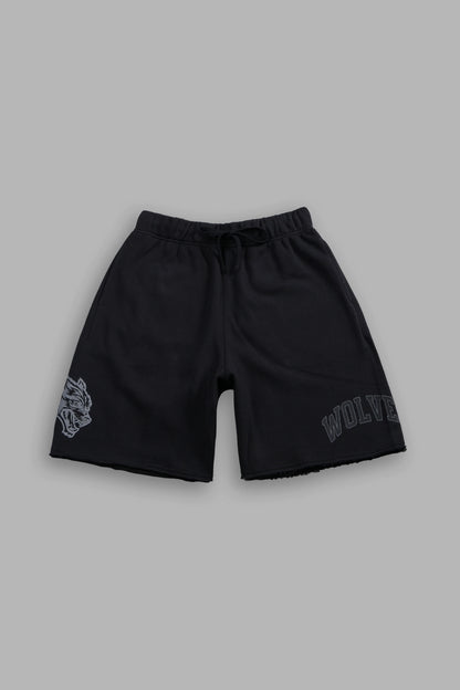 LOYALTY FRVR RAW HEM OVERSIZED SWEAT SHORTS