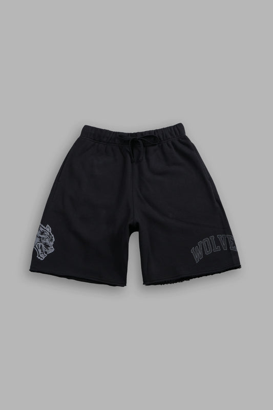 LOYALTY FRVR RAW HEM OVERSIZED SWEAT SHORTS
