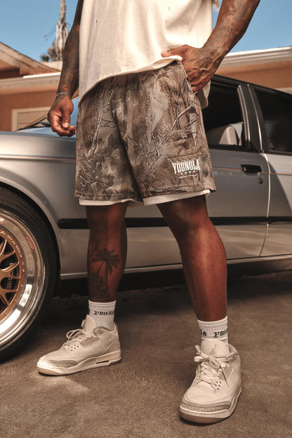 DOUBLE MESH SHORTS #1092
