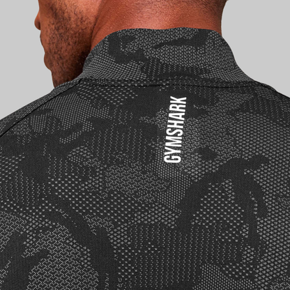 GEO SEAMLESS 1/4 ZIP LONGSLEEVE