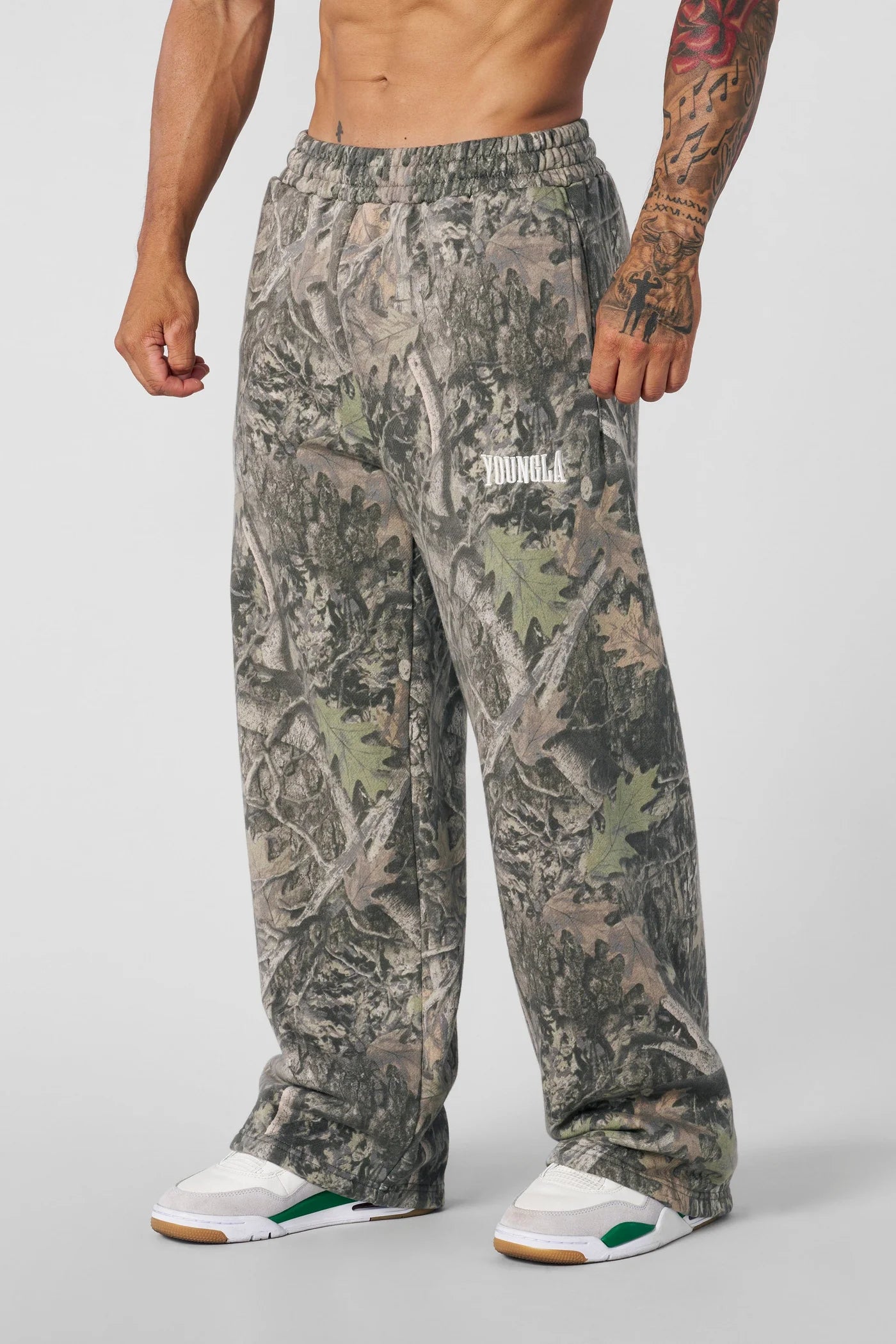 TREE CAMO BAGGY SWEATS #2133