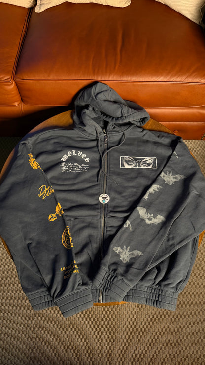 DC VILLAIN CHAMBERS ZIP-UP HOODIE