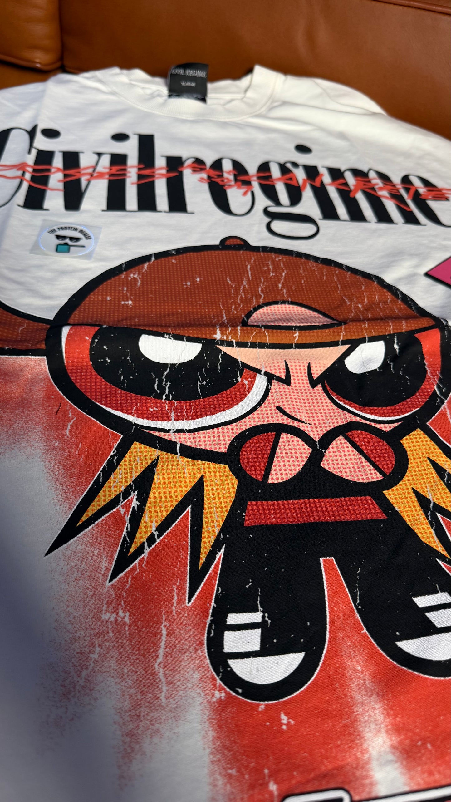 ROWDY POWERPUFF AMERICAN CLASSIC OVERSIZED TEES