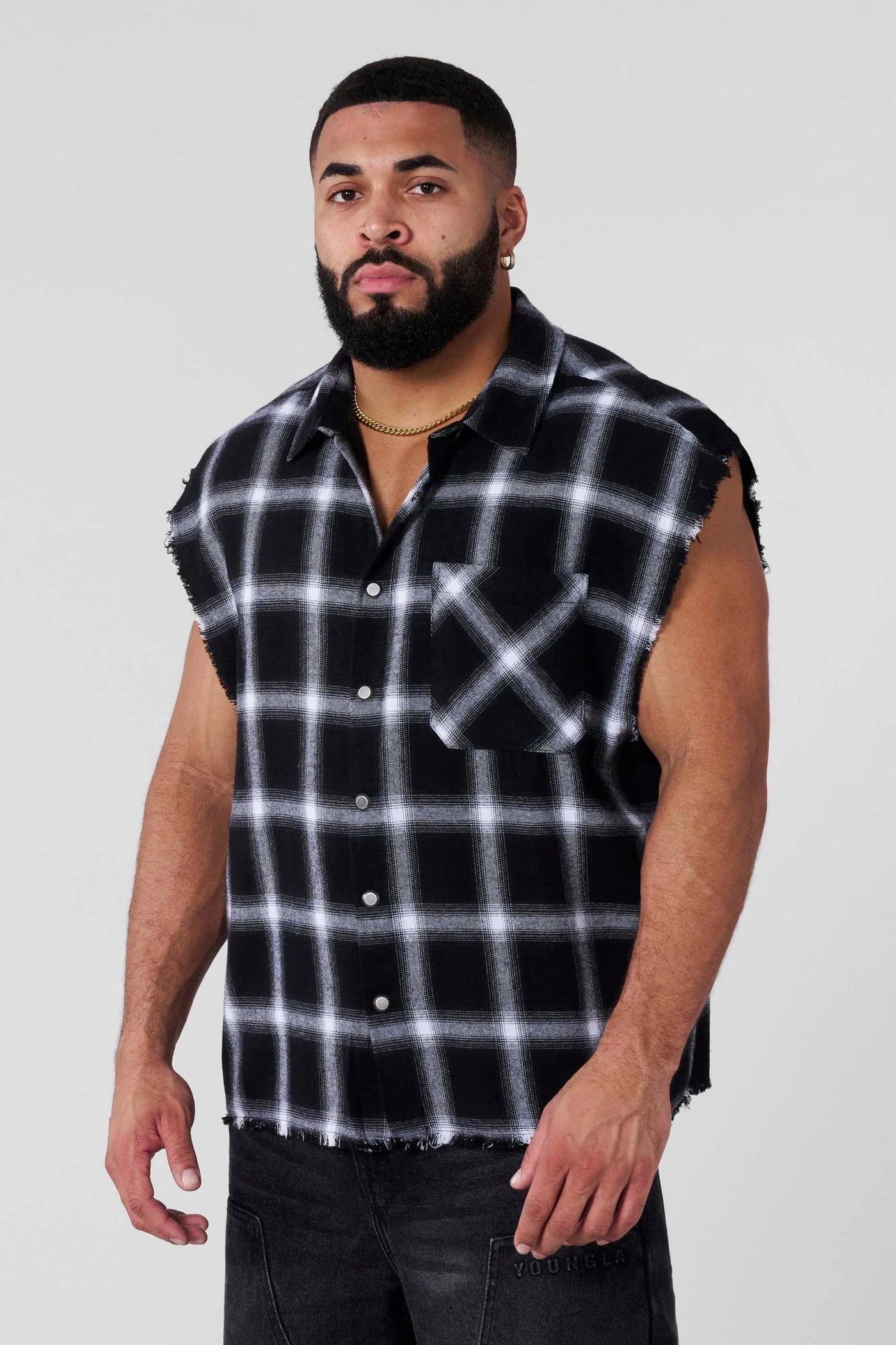 CUT-OFF FLANNELS #3025