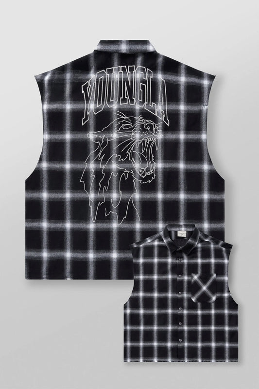 CUT-OFF FLANNELS #3025