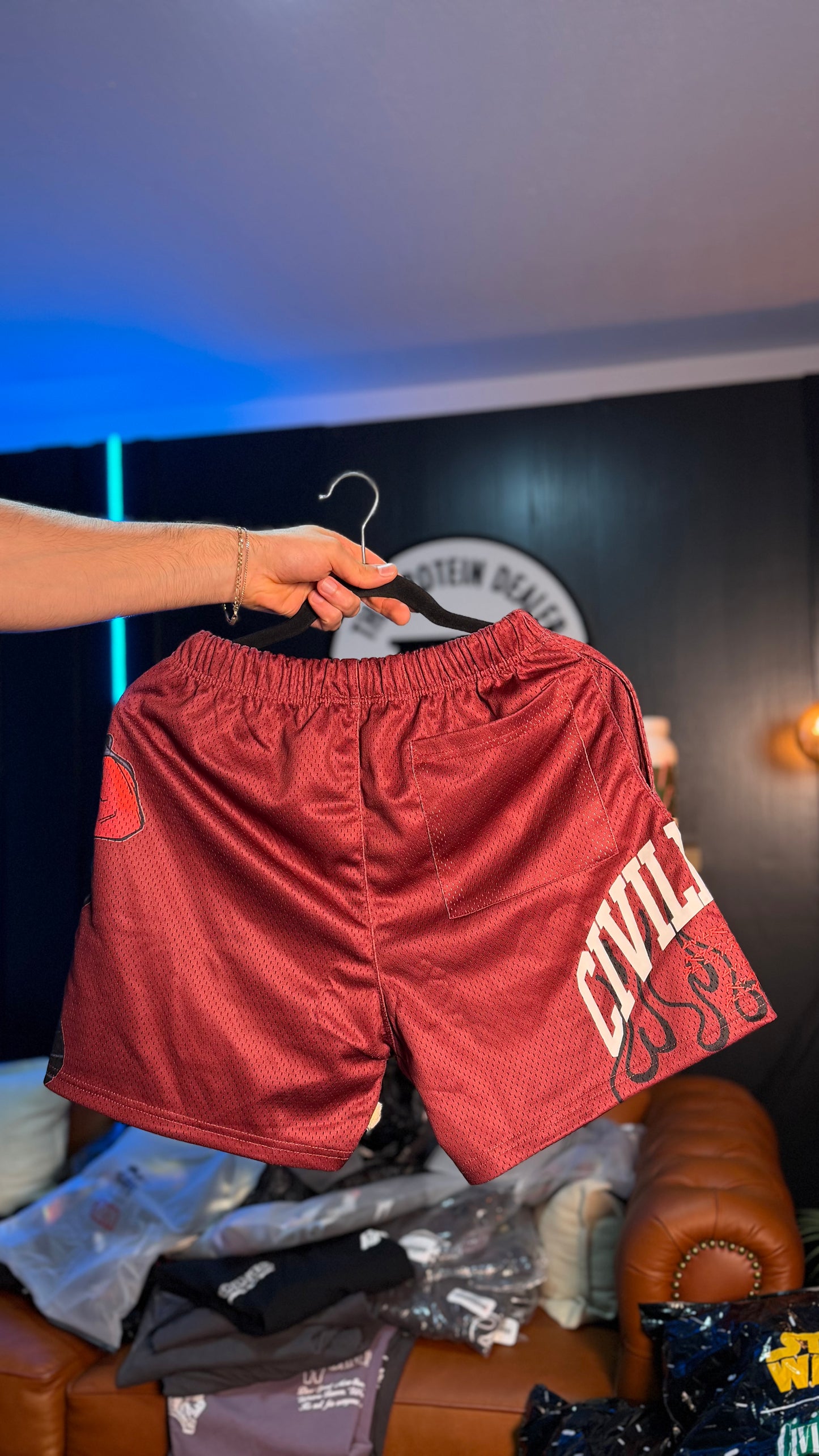 BULLSEYE DEADPOOL SHORTS