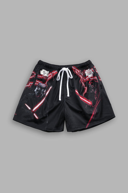 KYLO & VADER MESH SHORTS STAR WARS