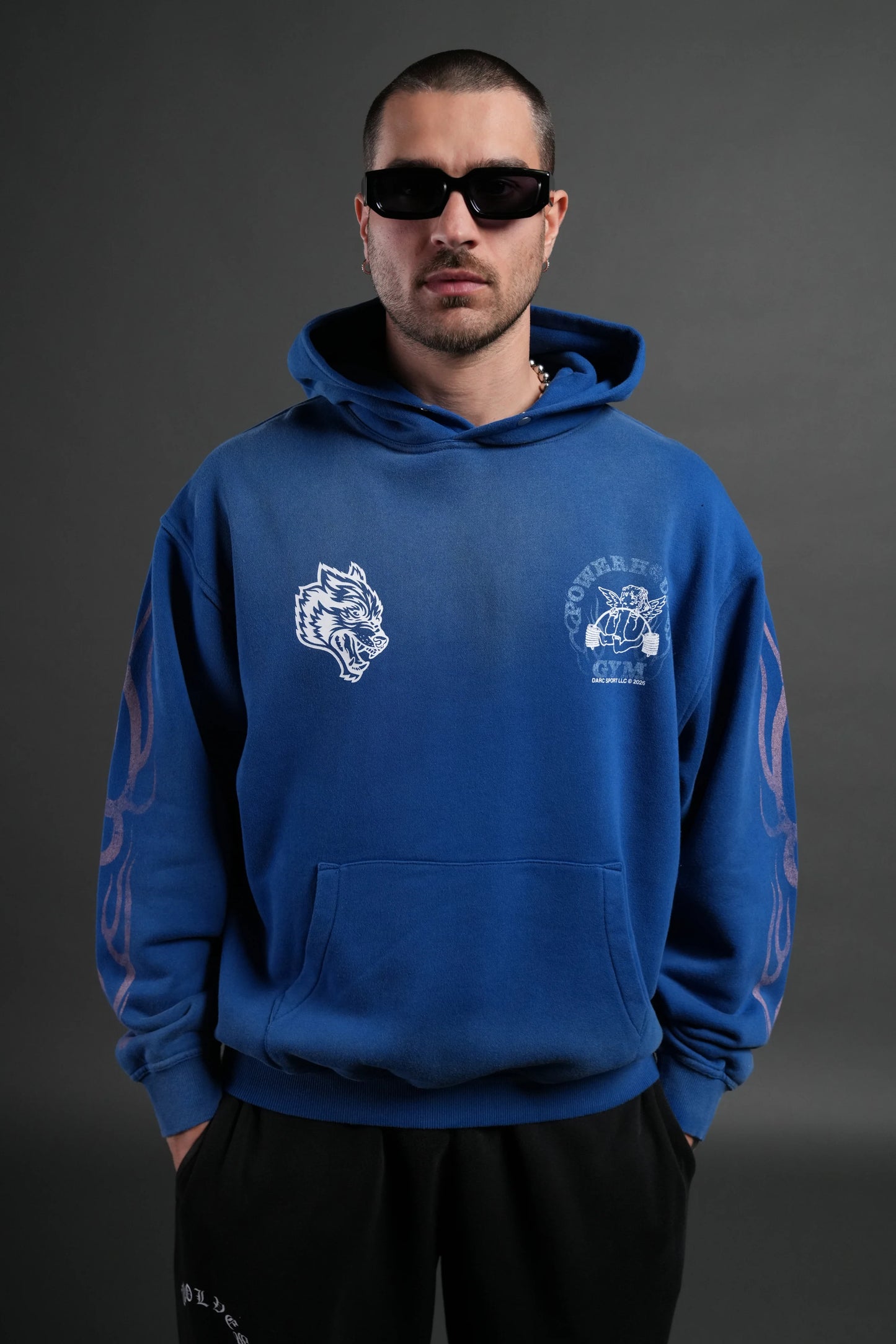POWERHOUSE OF THE CHERUB UNISEX "PIERCE" HOODIE