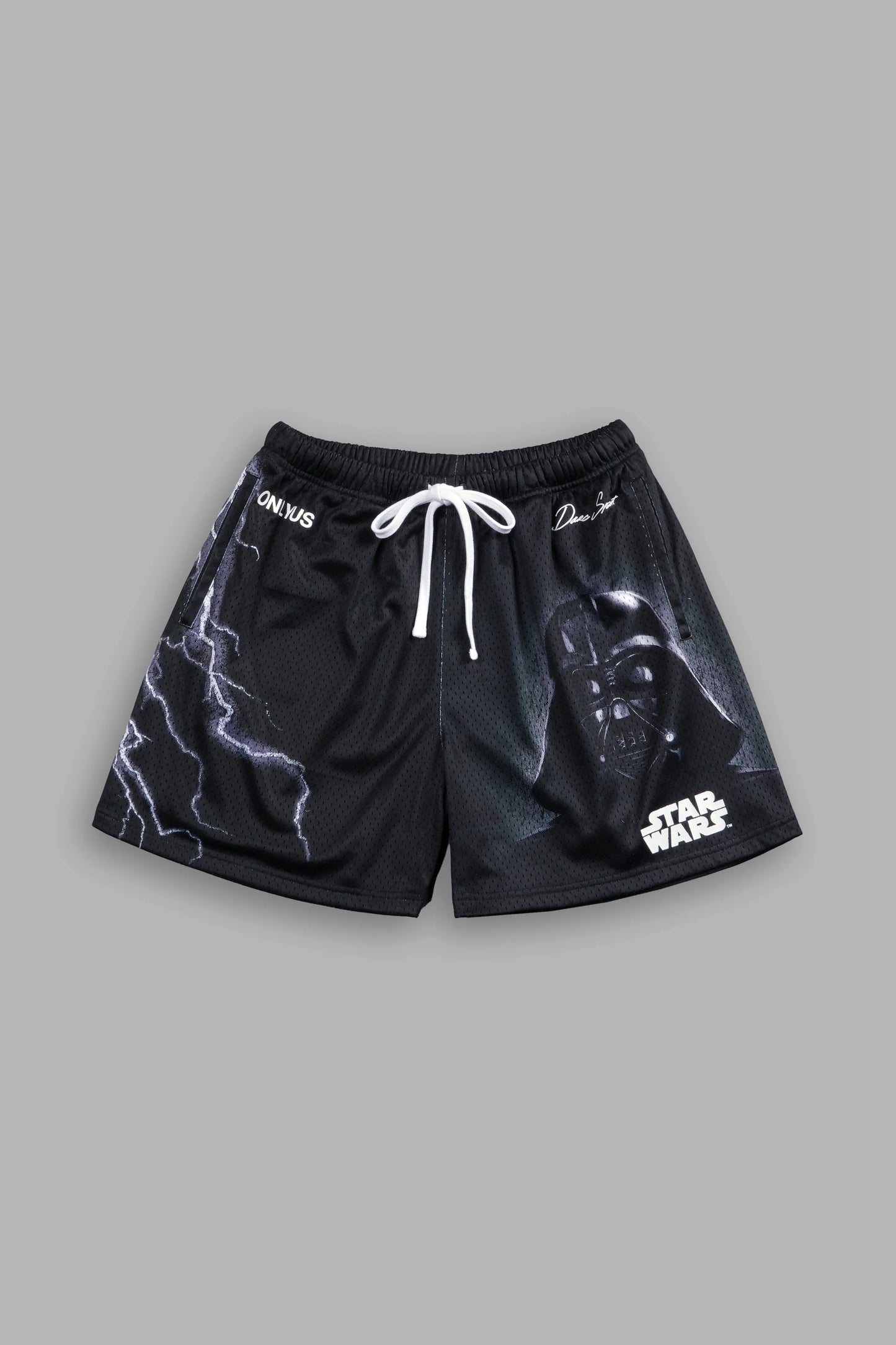 THE POWER OF THE DARK SIDE VADER MESH SHORTS