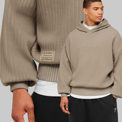 SAALT STUDIOS KNITTED HOODIE