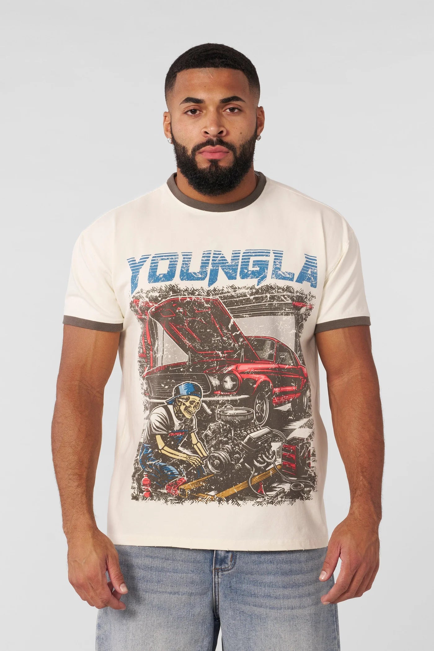 RETRO RINGER TEES #4033