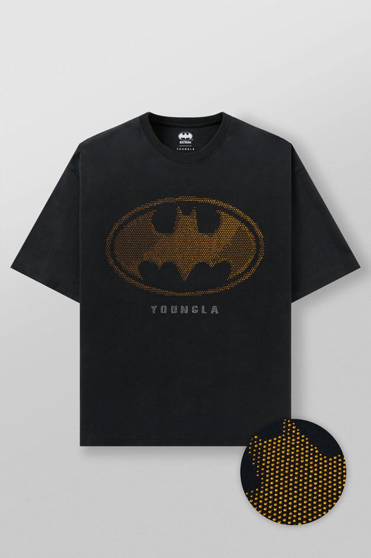BATMAN RHINESTONE TEES #4257