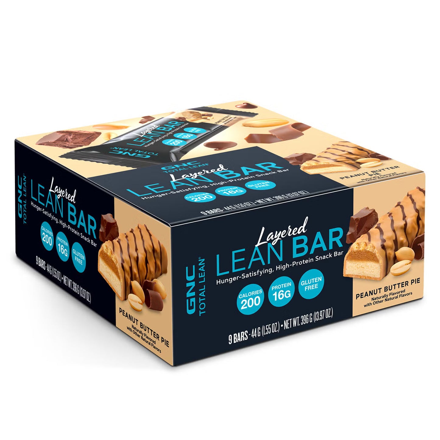 GNC LAYERED LEAN BARS 9 PACK