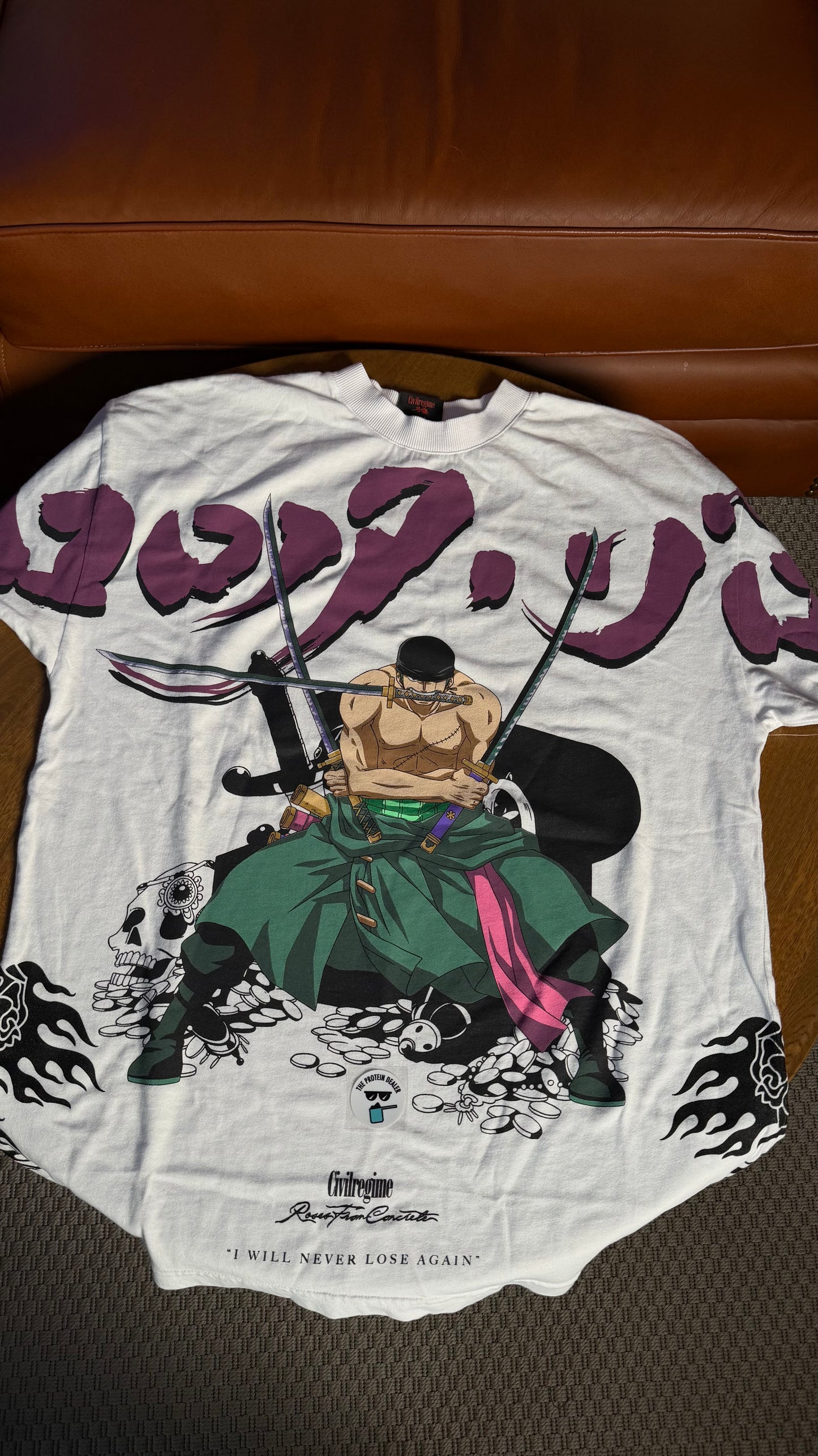 ZORO'S RISE AMERICAN CLASSIC OVERSIZED TEE