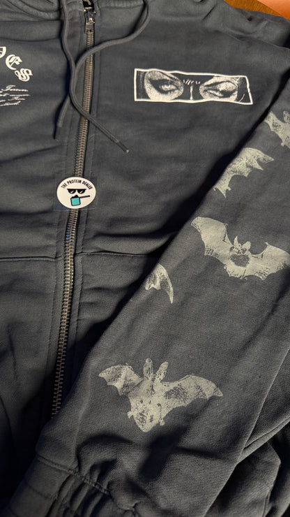 DC VILLAIN CHAMBERS ZIP-UP HOODIE