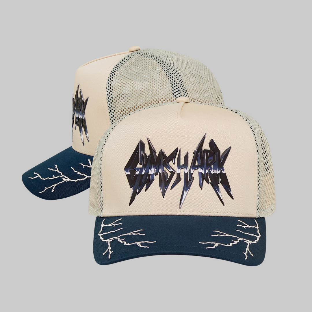 LIGHTNING GRAPHIC TRUCKER CAP