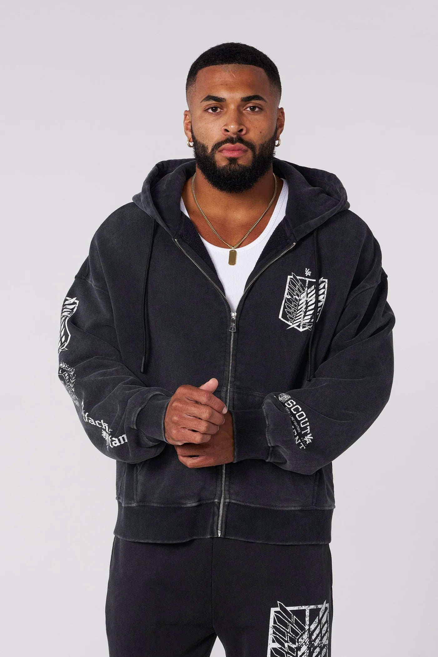 AOT© x YLA ZIP-UP HOODIES #5138