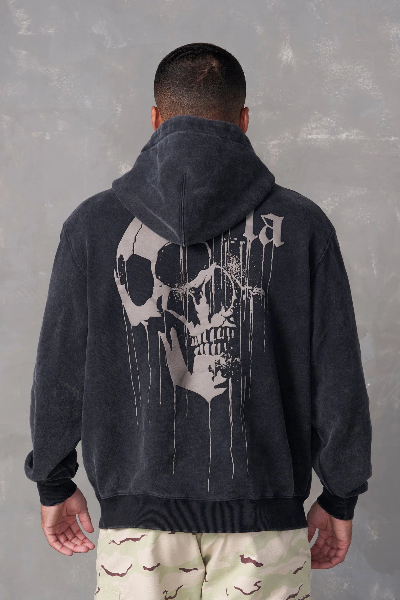 DRIPPY SKULL HOODIES #551