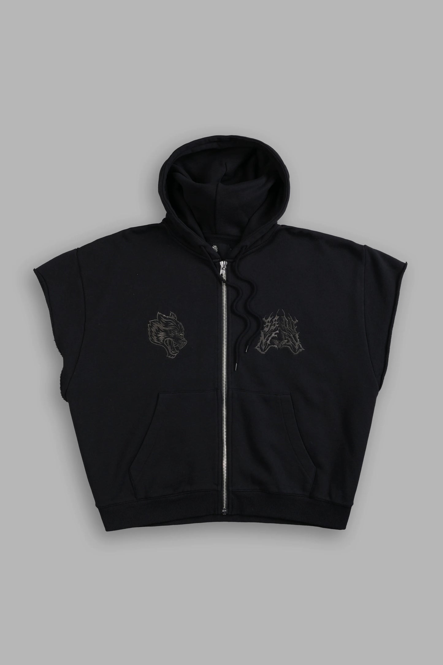 SSDDNFGU MOTH CREED CAP ZIP HOODIE
