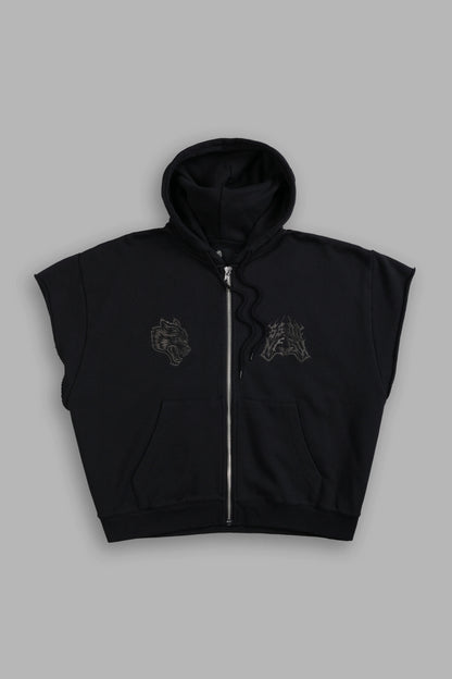 SSDDNFGU MOTH CREED CAP ZIP HOODIE