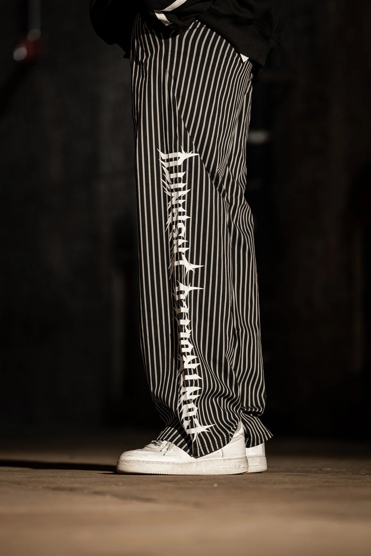 PINSTRIPE SWEATS