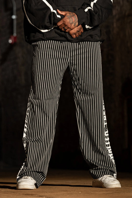 PINSTRIPE SWEATS