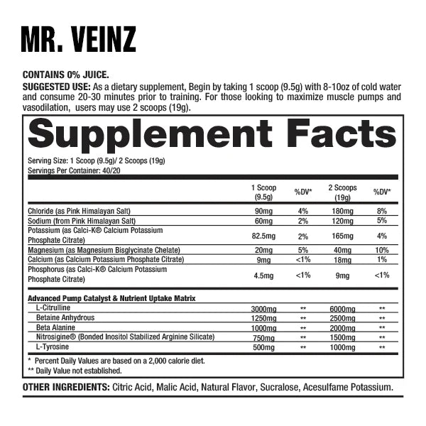 MR VEINZ 40 SERV