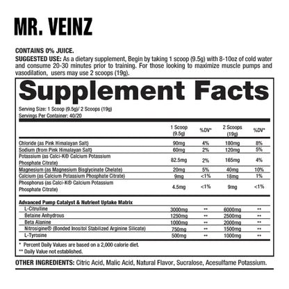 MR VEINZ 40 SERV