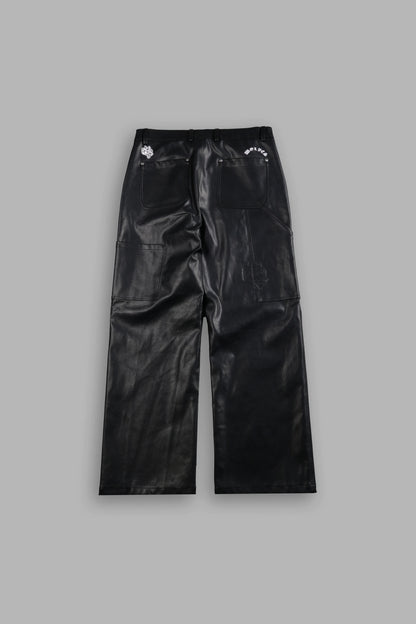 EMBOSSED LEATHER HOFFA V2 PANTS