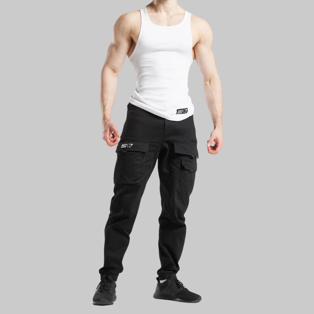 DAVID LAID CARGO PANTS