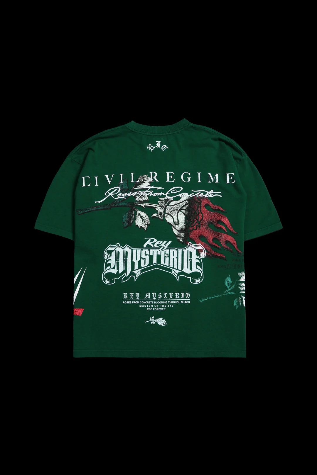 MYSTERIO'S HERITAGE "SIDE BY SIDE" 199X OVERSIZED TEE