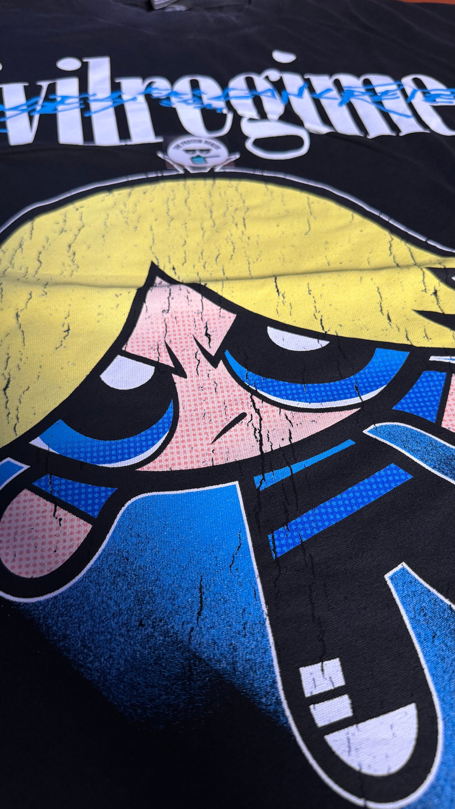 ROWDY POWERPUFF AMERICAN CLASSIC OVERSIZED TEES