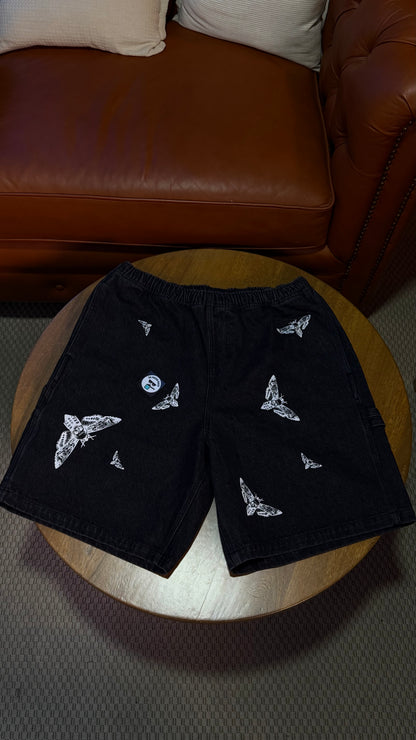 FLY WITH US AUSTIN JORTS