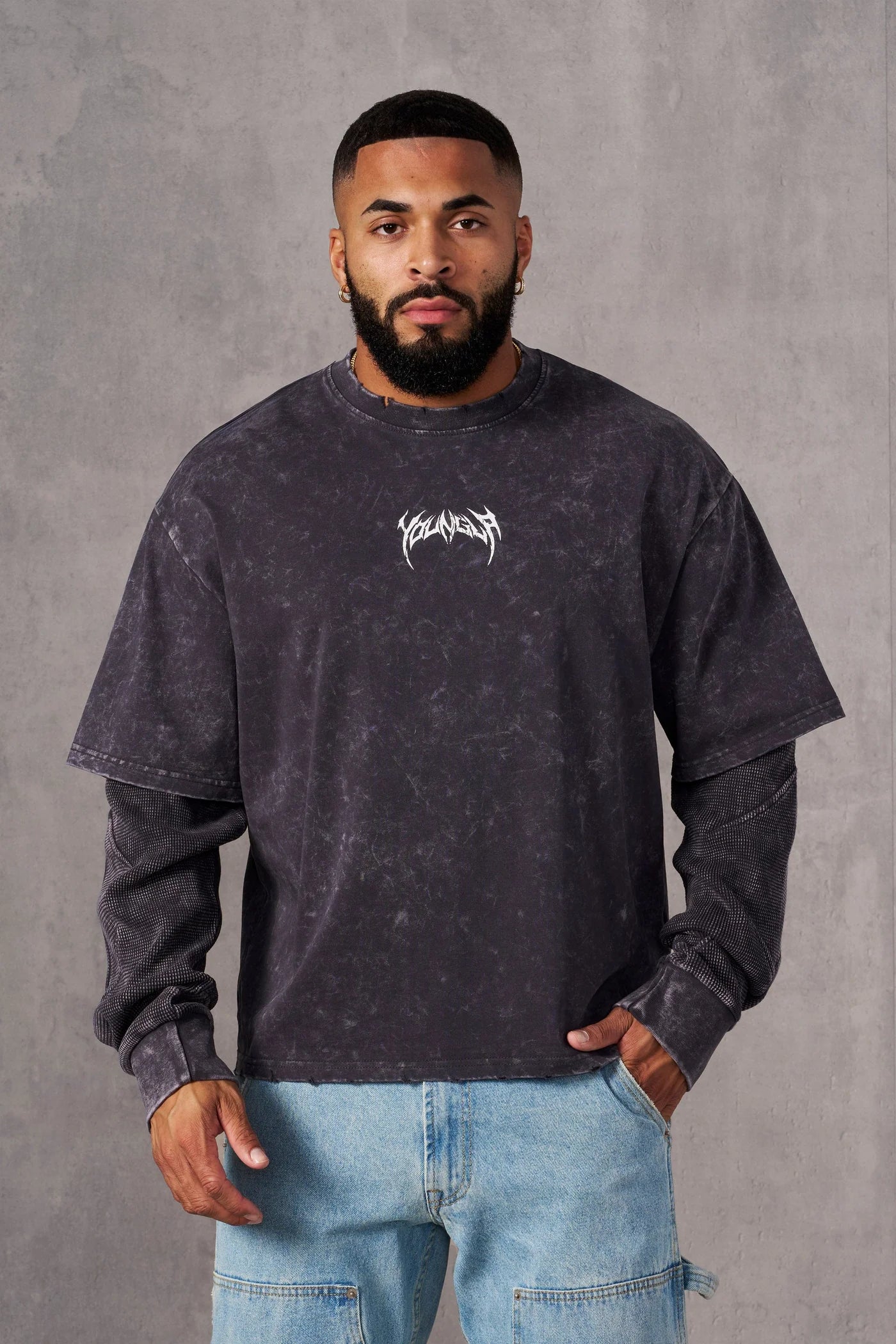 SHADOW TWOFER LONGSLEEVES #8006