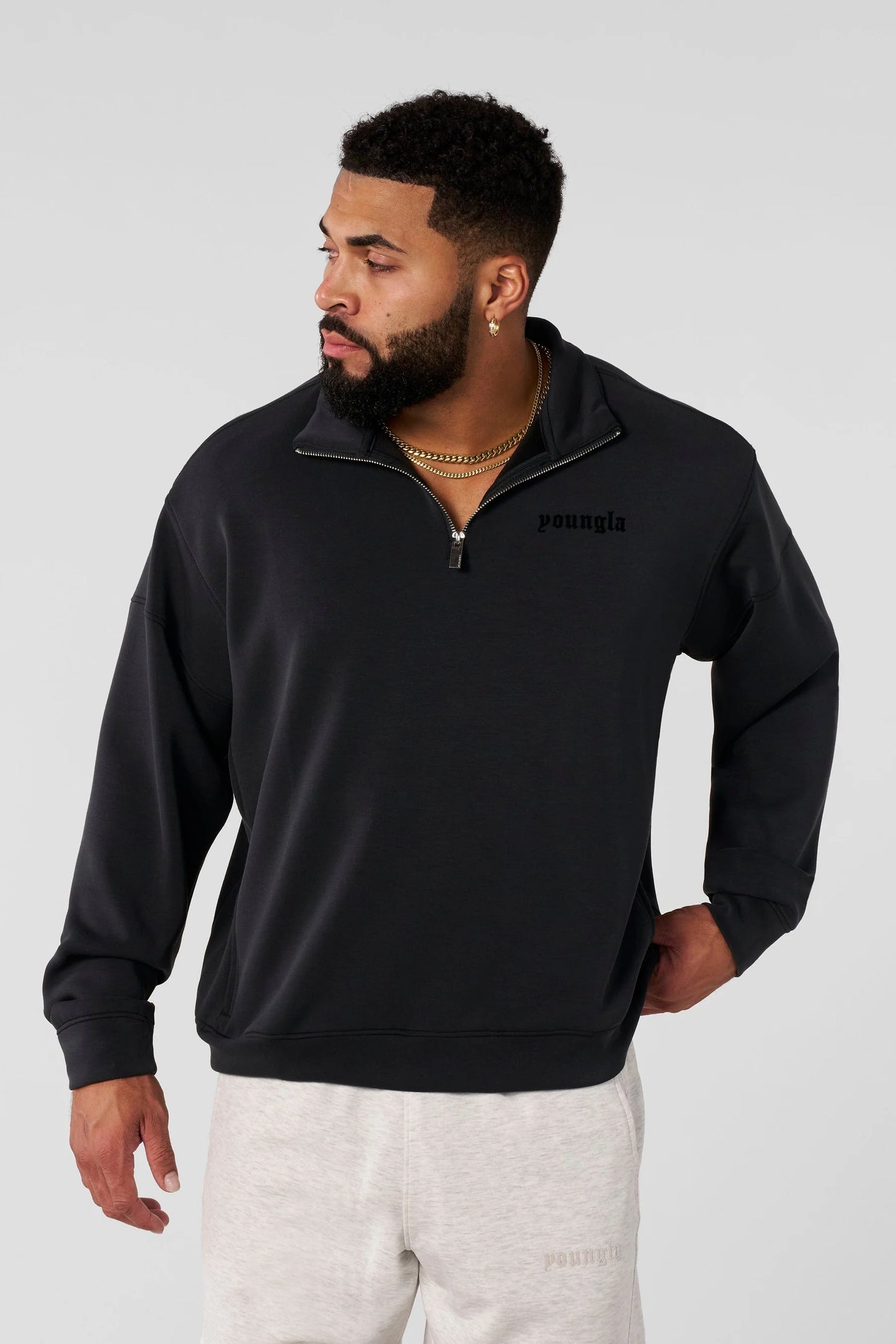 SOFT AF QUARTER ZIPS #8065