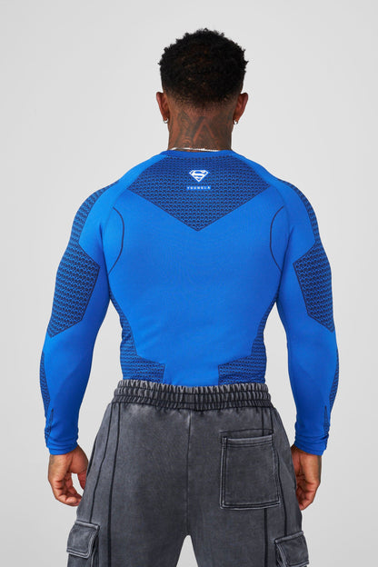SUPERMAN COMPRESSION LONGSLEEVES #8066