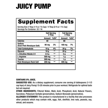 DRAGON JUICY PUMP 32OZ
