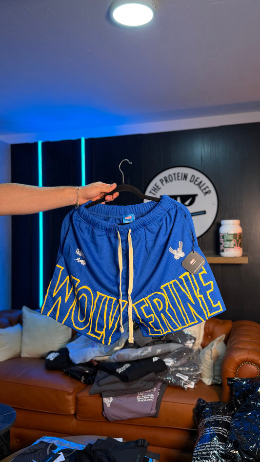WOLVERINE BLUE SHORTS