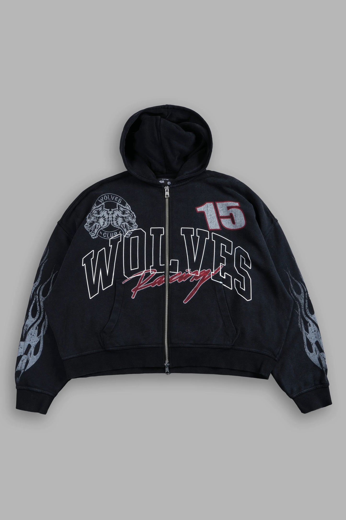 RACE INFERNO VEX DOUBLE ZIP HOODIE