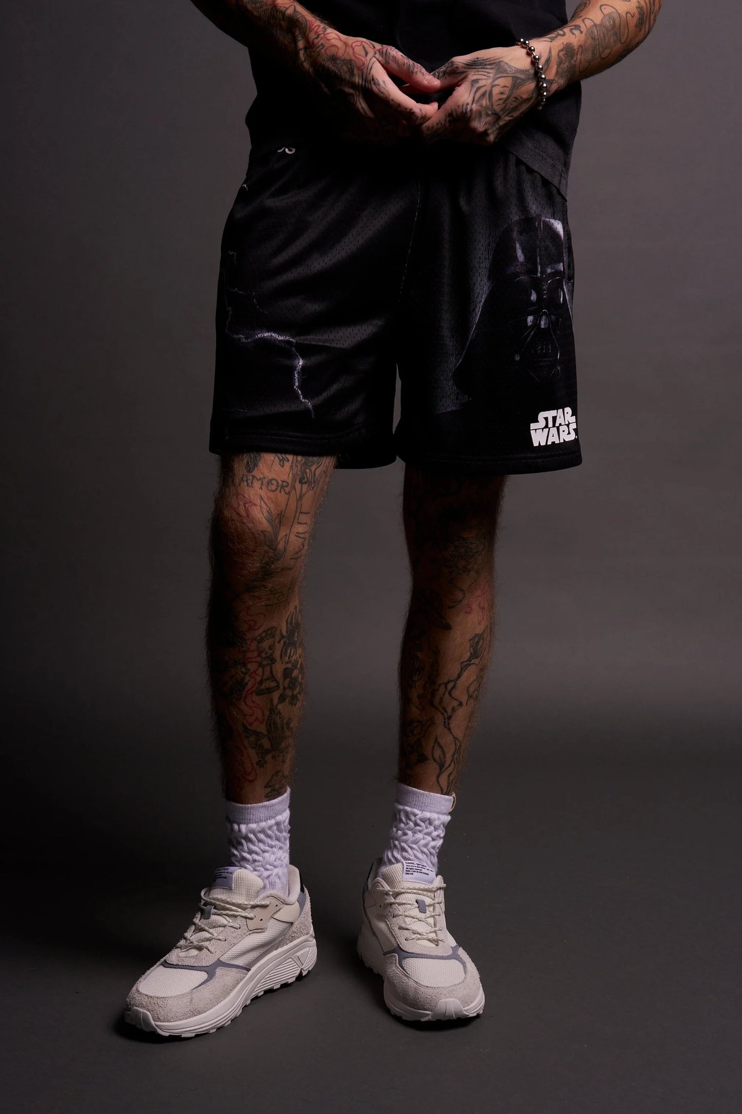 THE POWER OF THE DARK SIDE VADER MESH SHORTS