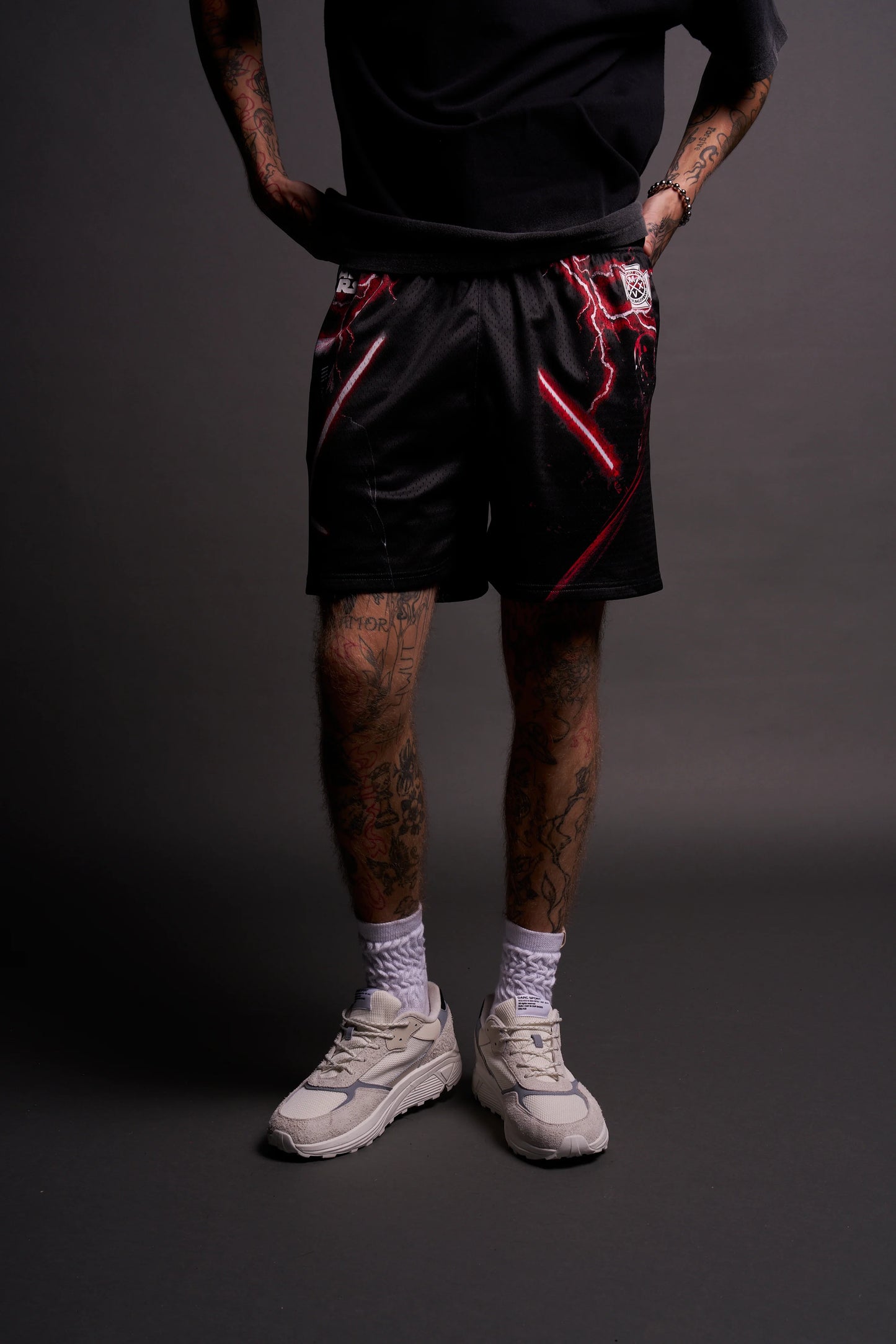 KYLO & VADER MESH SHORTS STAR WARS