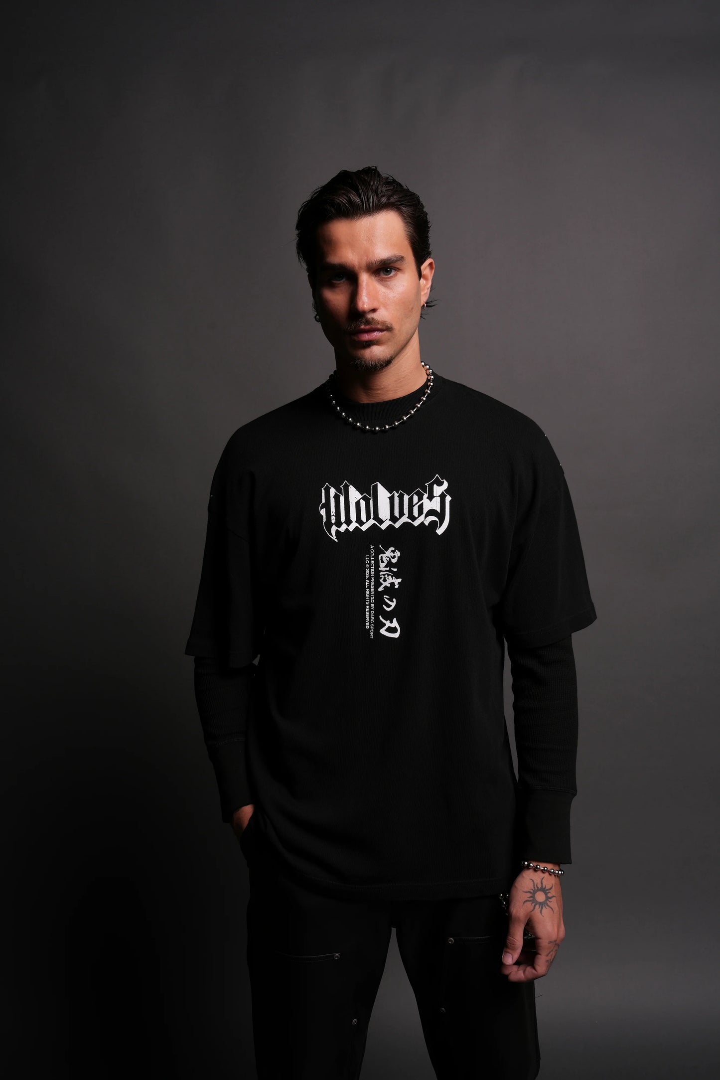 THE SPIDER FAMILY "PREMIUM" OVERSIZED TEE