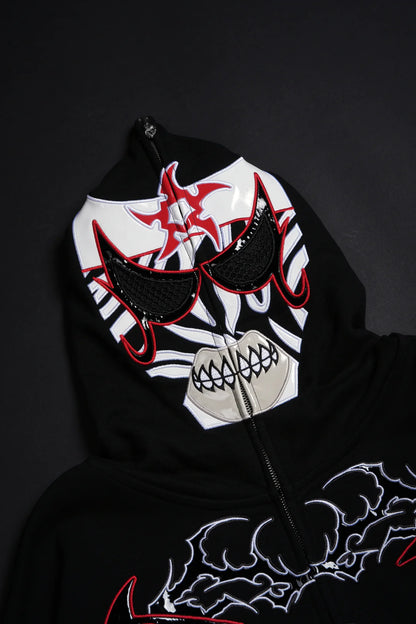 LUCHADOR FULL ZIP-UP HOODIES